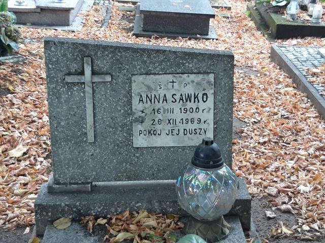 Grób ANNA SAWKO